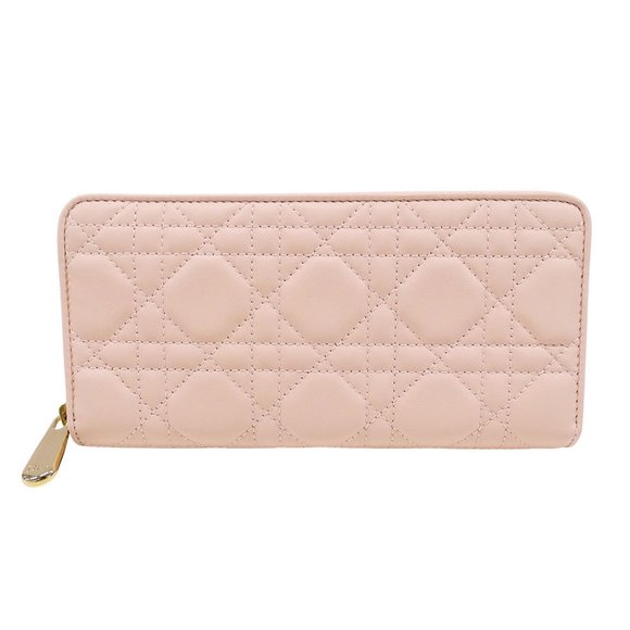 DIOR Pink Leather Wallet - Picture 1 of 10